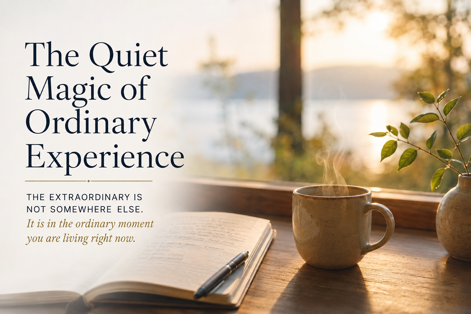The Quiet Magic of Ordinary Experience